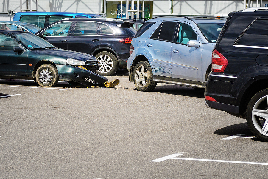 Virginia parking lot accident
